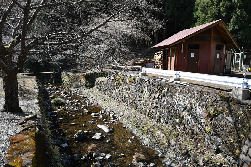 鮎川、下流側